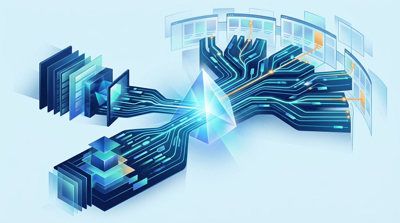 Conceptual illustration of Apple App Store cross-localization and secondary keyword indexing